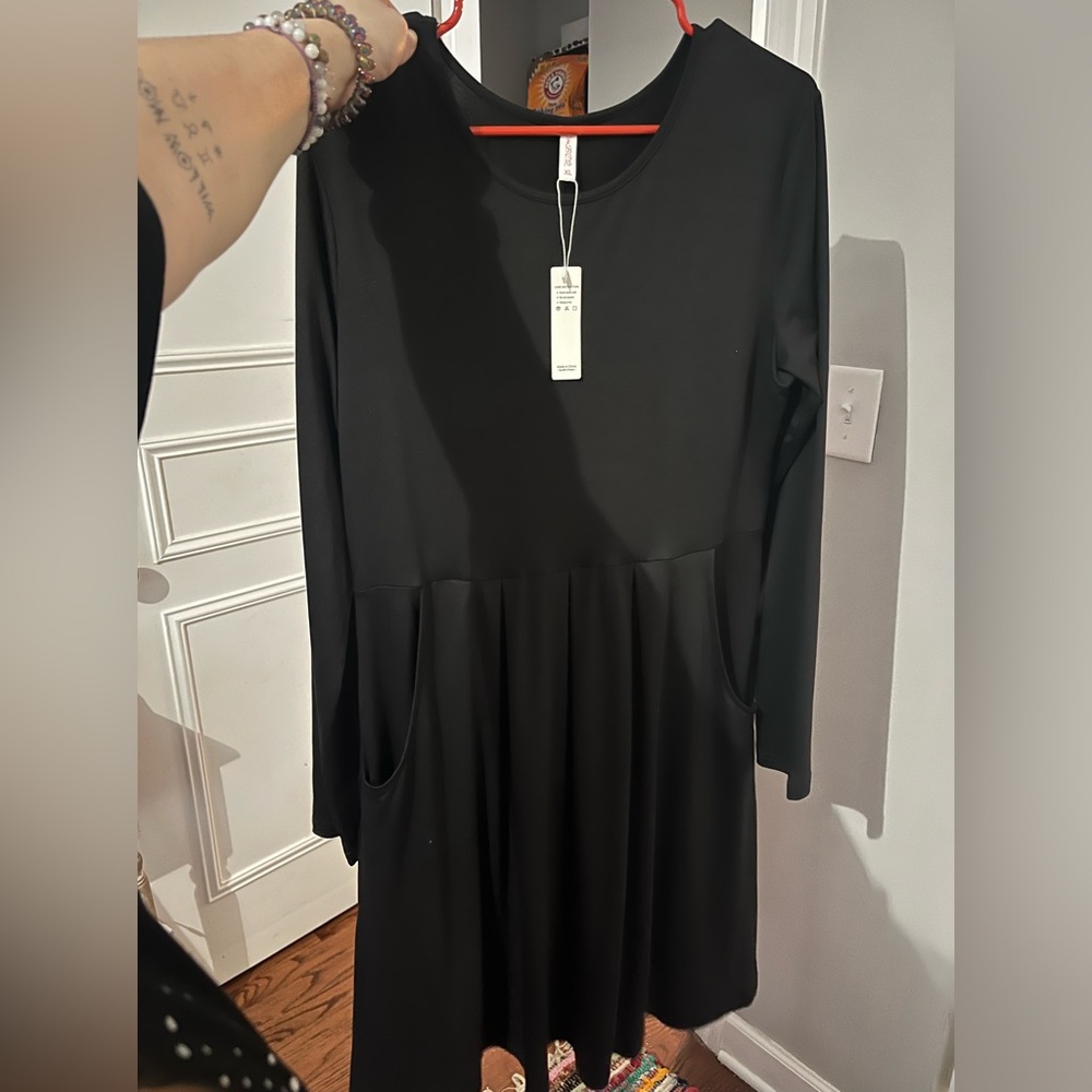 Brand new never used black dress